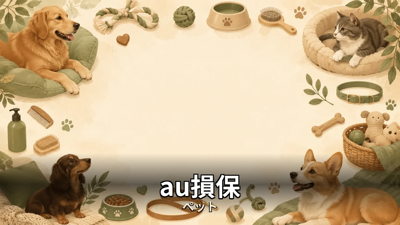 au損保 ペット保険 評判｜評判・解約・向かない人を本音で解説